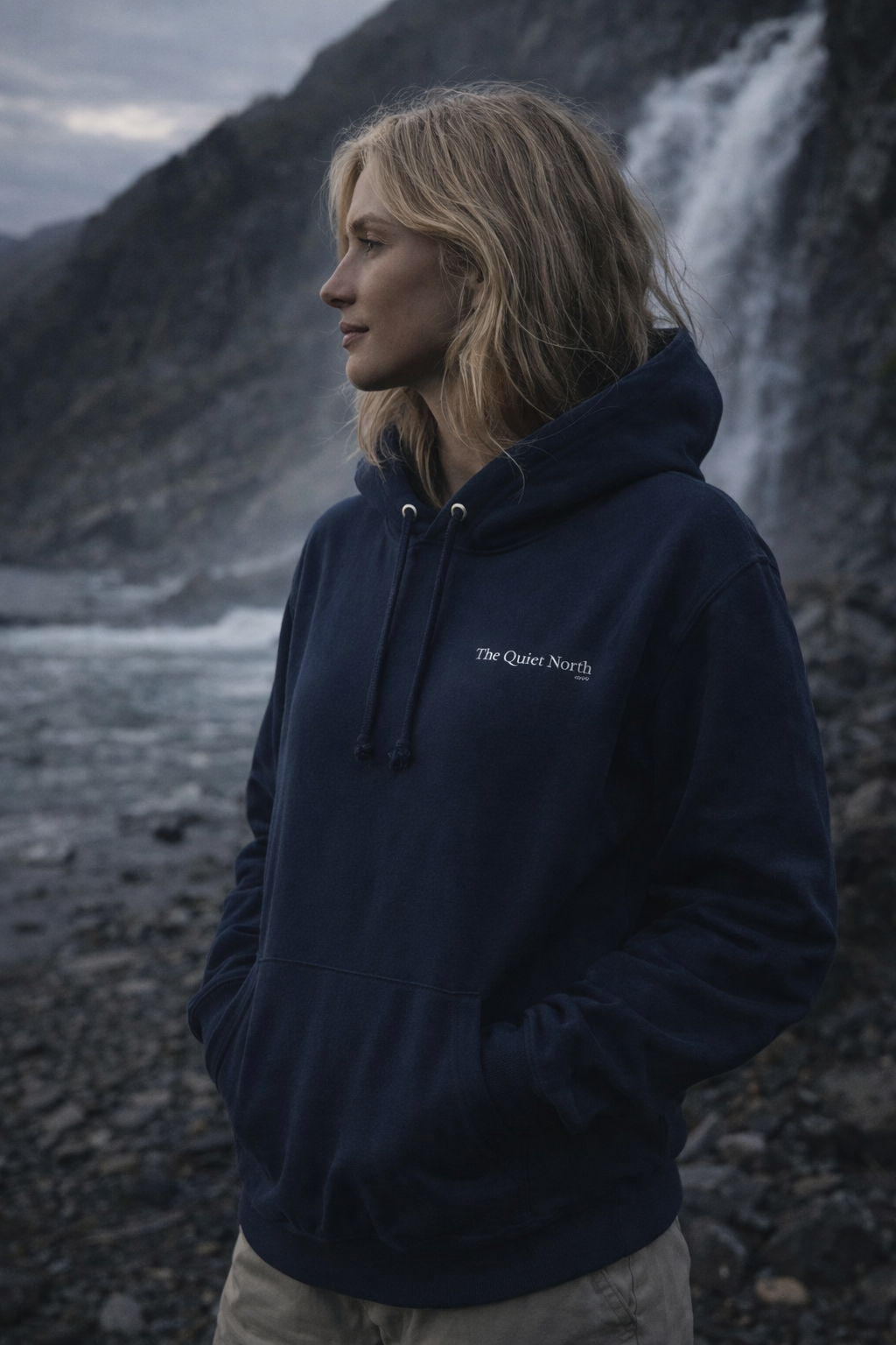 Fading Daylight - Navy Hoodie