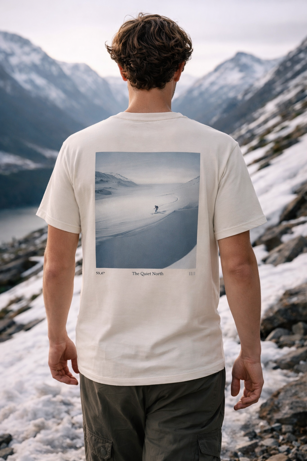 Disconnect - Offwhite Tee